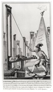 Maximilien de Robespierre (1758-94) teloittaja tekijältä French School