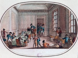 Maximilien de Robespierre loukkaantui Comite de Salut Publicin etuhuoneessa tekijältä French School
