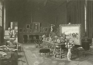 Meissoniers Atelier (syväpaino) tekijältä French School