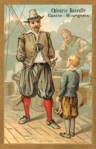 Michiel de Ruyter, hollantilainen amiraali (kromolitografi) tekijältä French School