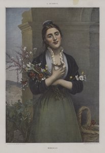 Mireille (väri litho) tekijältä French School