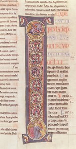 Ms 2 fol.175 t.2 Pyhän Markuksen evankeliumi, Saint-Andre aux-Bois