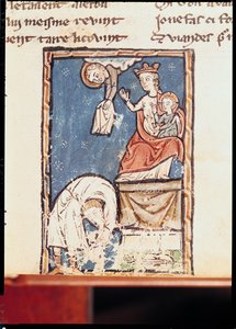 Ms 3516 f.127 Notre Damen jonglööri tekijältä French School