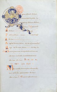 Ms 384 Antiphonary of Saint Denis Abbey, 1000-luku tekijältä French School
