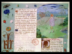Ms Fr 9197 fol.187 Pan, Livre des Echecs Damour tekijältä French School