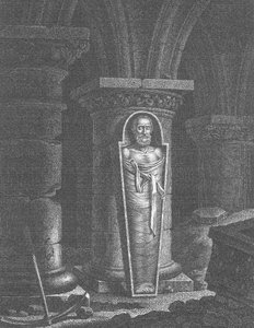Ranskan kuninkaan Henri IV:n (1553-1610) muumio, jonka vallankumoukselliset kaivasivat esiin Saint-Denis