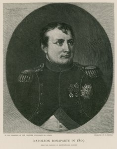 Napoleon Bonaparte vuonna 1809 tekijältä French School