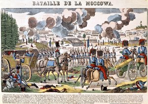 Napoleon I Moskovan taistelussa tekijältä French School