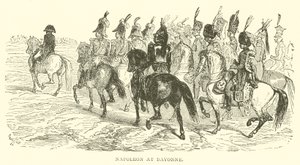 Napoleon Bayonnessa (kaiverrus) tekijältä French School