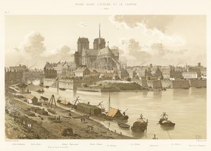 Notre-Dame lEveche ja luostari, 1595 tekijältä French School