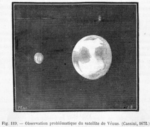 Ongelmallinen havainto Venuksen satelliitista (Cassini tekijältä French School
