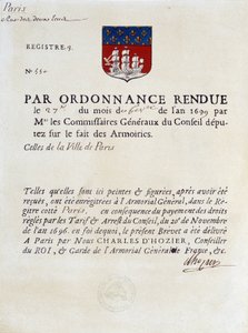 Pariisin kaupungin aseiden perustamismääräys, 27. helmikuuta tekijältä French School