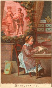 Ortografia (chromolitho) tekijältä French School