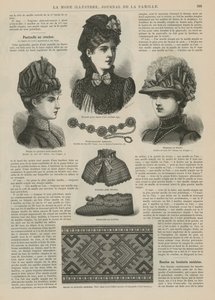 Sivu La Mode Illustreelta tekijältä French School
