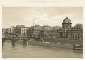 Instituutin palatsi ja Hotel des Monnaies, 1877 tekijältä French School