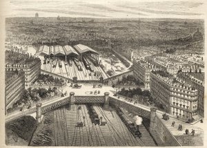 Pariisi - Gare de Paris-Saint-Lazare Place de l