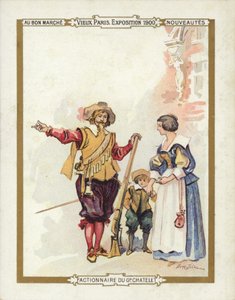 Pariisin näyttely 1900, Cavalier näyttää tietä tekijältä French School