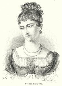 Pauline Bonaparte (kaiverrus) tekijältä French School