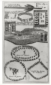 Irokeesien rauhanpillitanssi, Baron Louis-Armand de la Hontanin (1666-1715) julkaisusta Dialogues Curieux entre l