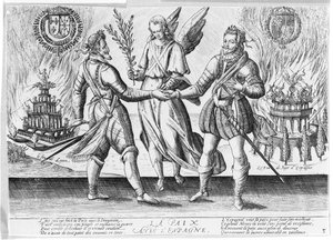 Rauha Espanjan kanssa, 1598 tekijältä French School