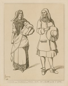 Talonpojat Pariisin ympäristössä, 1676