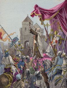 Pietari erakko saarnaa ensimmäisestä ristiretkestä tekijältä French School