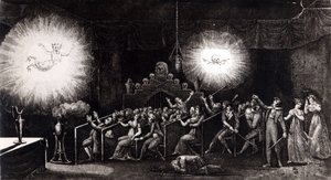 Phantasmagoria, Etienne Gaspard Robertsonin (1763-1837) tieteellisistä ja anekdoottisista vapaa-ajan muistelmista, Pariisi, 1831 tekijältä French School