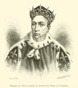 Philip of Valois (kaiverrus) tekijältä French School