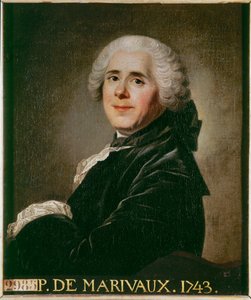 Pierre Carlet de Marivaux, ranskalainen näytelmäkirjailija ja kirjailija ... tekijältä French School