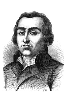 Pierre Joseph CAMBON (1756-1820), kanvas-neuvottelija ja kansankongressin edustaja - Kaiverrus 1864 tekijältä French School