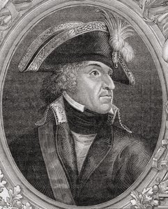 Pierre de Ruel (1752-1821) Marquis de Beurnonville, Louis Blancin (1811-82) teoksesta "Histoire de la Revolution Francaise", Pannemakerin (s.1822) kaiverrus 1847-62 tekijältä French School
