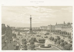 Place de la Bastille, 1878 tekijältä French School