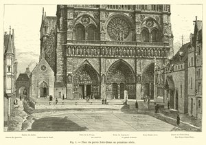 Place du parvis Notre-Dame 1400-luvulla tekijältä French School