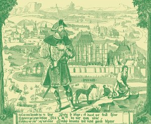 "Clermont en Beauvaisin kartta" tekijältä French School