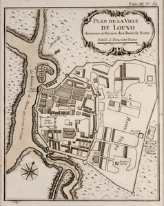 Lopburin suunnitelma, 1751 tekijältä French School