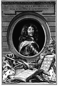 Muotokuva François 6, Rochefoucauldin herttua (1613-1680) - Perhearkisto. tekijältä French School
