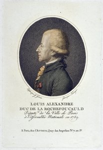 Muotokuva Louis Alexandre de la Rochefoucauld, Envillen herttua (D