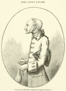 John Elwesin muotokuva (kaiverrus) tekijältä French School