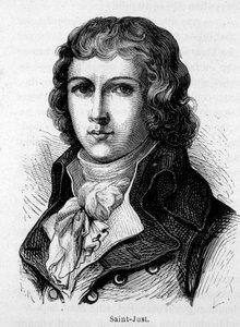 Pyhän Justin muotokuva (Saint-Just tekijältä French School