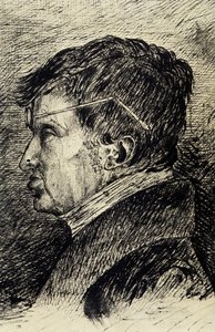 Andre-Marie Amperen muotokuva tekijältä French School