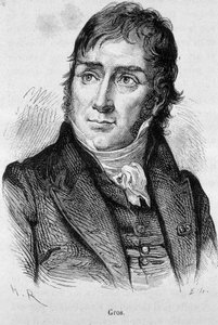 Muotokuva Antoine Jean Grosista (1771 - 1835), Davidin oppilas ja sitten virallinen Napoleonin taidemaalari - Henri Martinin "" L