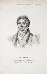 Antoine Reichan (1770-1836) muotokuva Journal des Artistesista tekijältä French School