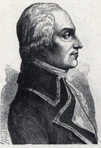 Armand Louis de Gontaut Bironin armeija francaisin muotokuva (1747-1793) Kaiverrus vuodelta 1889. Yksityinen kokoelma. tekijältä French School