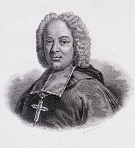 Ranskan prelaatin (1670 - 1755) Belsunce de Castelmoronin muotokuva tekijältä French School