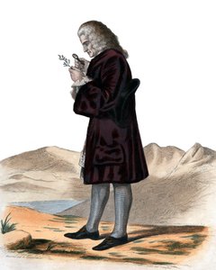 Ranskalaisen luonnontieteilijän Bernard de Jussieun (1699-1777) muotokuva. tekijältä French School