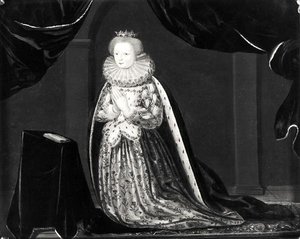 Guisen herttuatar Katariina Cleves (1417-1479) muotokuva