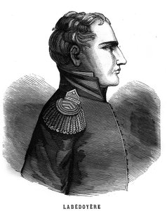 Charles Angelique Francois Huchet de La Bedoyeren muotokuva (Labedoyere tekijältä French School