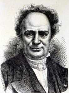Muotokuva Charles Frederic Kuhlmannista (1803 - 1881) - "" Album of Sciencessä; maineikkaat tutkijat; Suuria löytöjä””” 1896. tekijältä French School