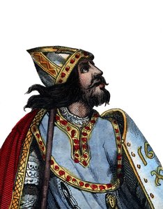 Charles Martelin (688-741), Frankin sotilaallisen ja poliittisen johtajan muotokuva. tekijältä French School