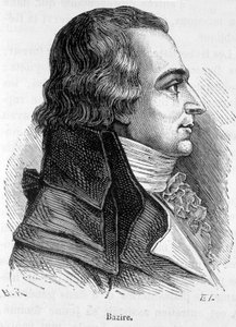 Muotokuva ranskalaisesta poliitikosta Claude Basire tai Bazire (1764-1794) - Henri Martinin "" L